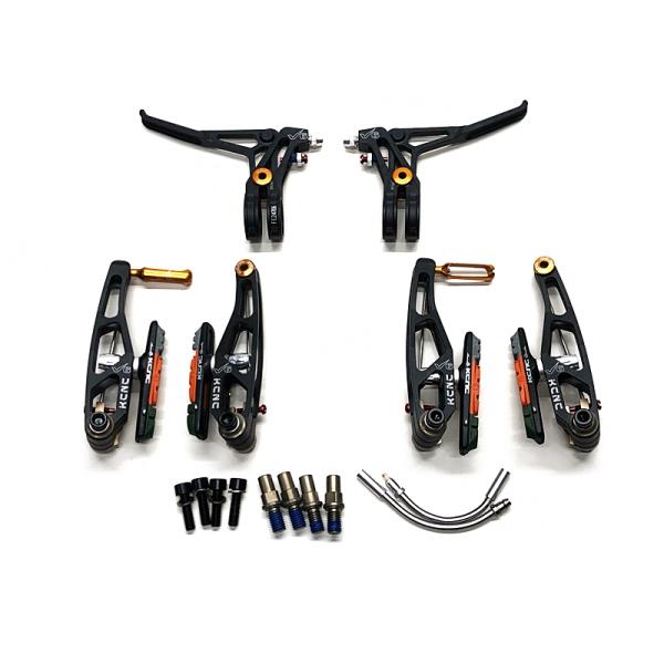 ケーシーエヌシー KCNC V6/V6B Vブレーキ本体/ブレーキレバー 前後