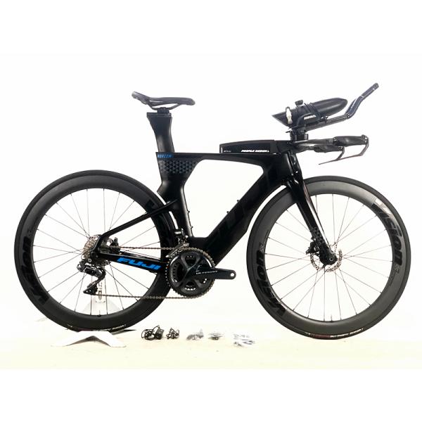 ○フジ FUJI NORCOM STRAIGHT 2.1 ULTEGRA 電動Di2 油圧DISC 2021年 TT