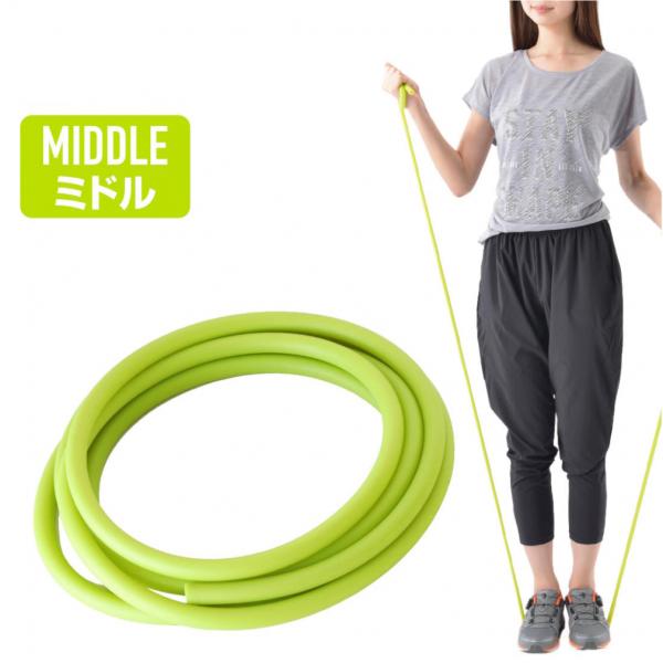 TIGORA（ティゴラ） エクササイズバンド ミドルタイプ チューブ