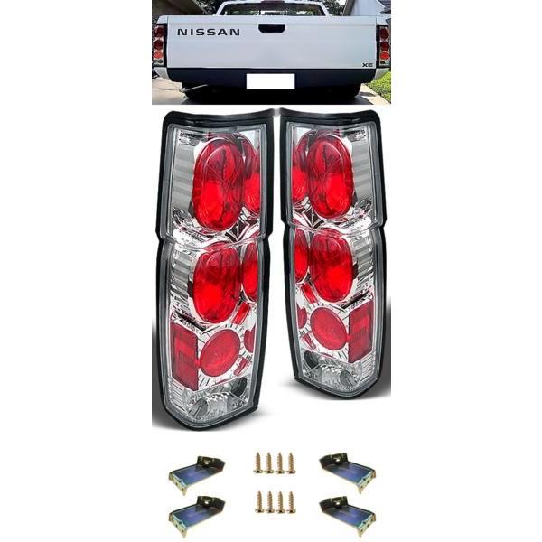 日産 ニッサン ダットサン D21 系 リア クロームユーロテールランプ