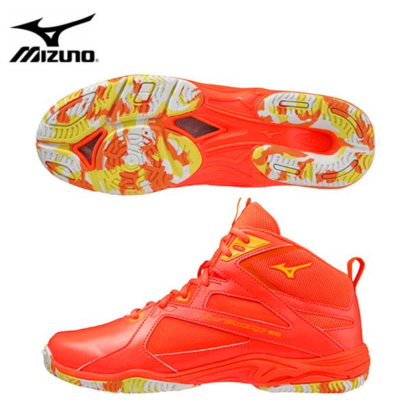 MIZUNO（ミズノ） ウエーブダイバースLG4 Ltd オレンジ×イエロー