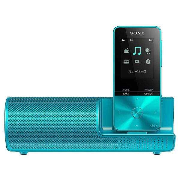 ソニー SONY ウォークマンWALKMANスピーカー付属 Sシリーズ ブルー NW