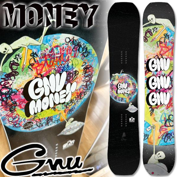 25-26 GNU/グヌー MONEY マネー メンズ レディース スノーボード ジブ