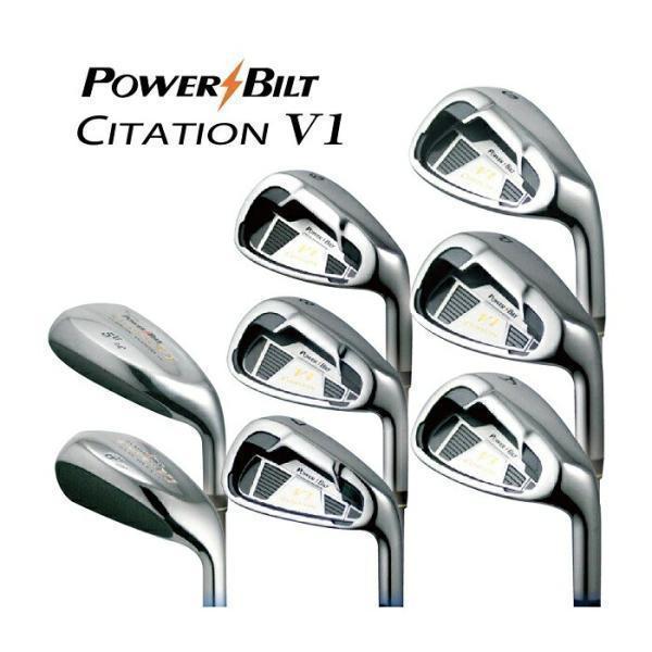POWER BILT（パワービルト） アイアンセット 番手別ヘッド構造 飛距離