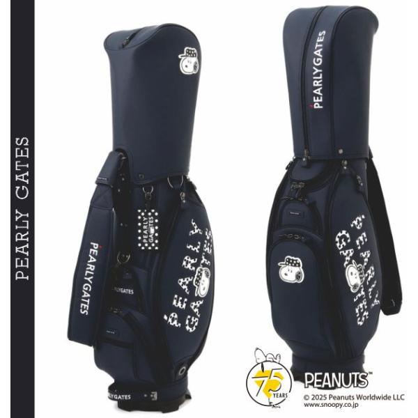 PEARLY GATES（パーリーゲイツ） 【SNOOPY】 合皮キャディバッグ (46