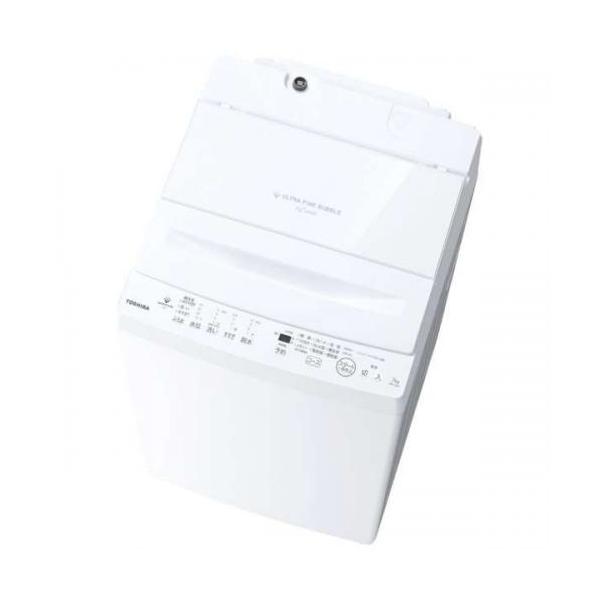 TOSHIBA（東芝） 全自動洗濯機 洗濯7.0kg グランホワイト AW-7DH5-W