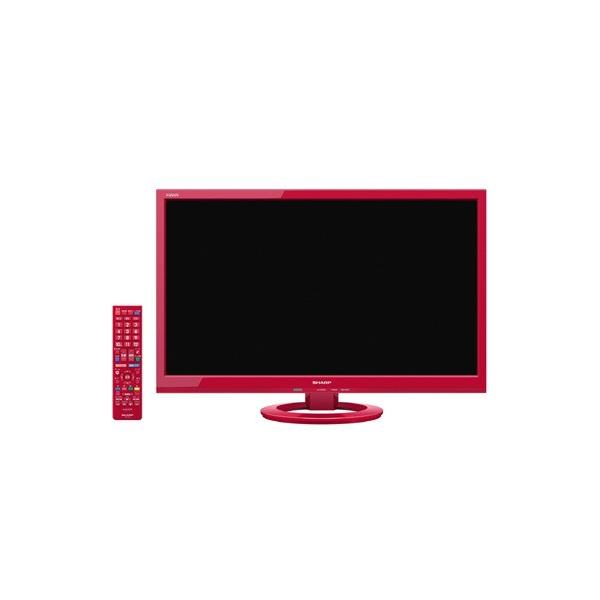 AQUOS シャープ SHARP LC-24K30-R 24V型 液晶TV レッド 新品 送料無料
