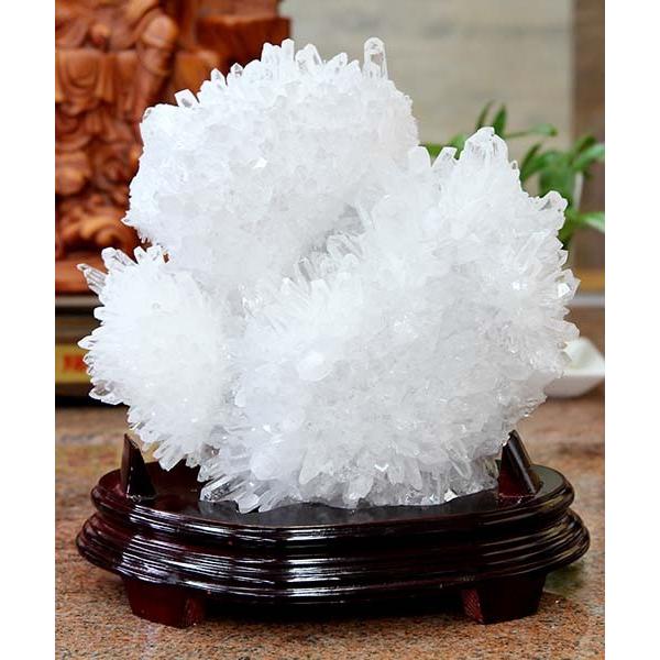 クラスター 水晶 浄化 水晶 クラスター 専用台座付き 浄化用