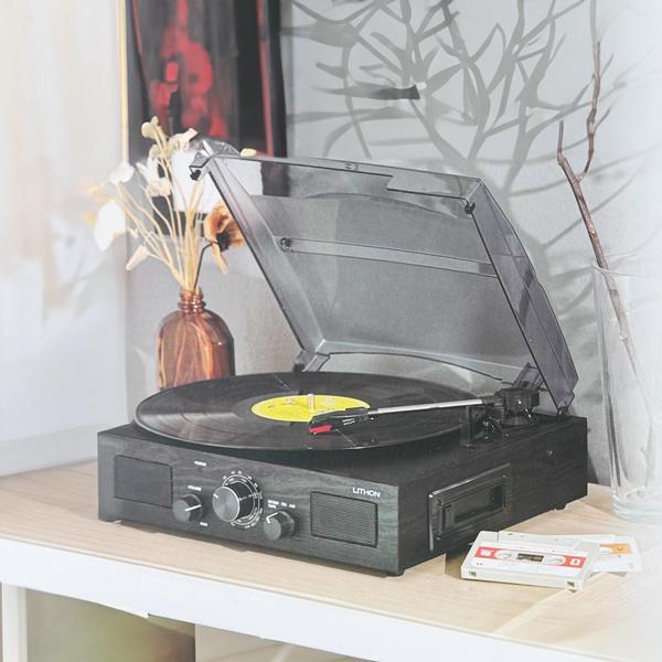 必ずクーポンで10%OFF！】レコードプレーヤー 本体 ステレオ