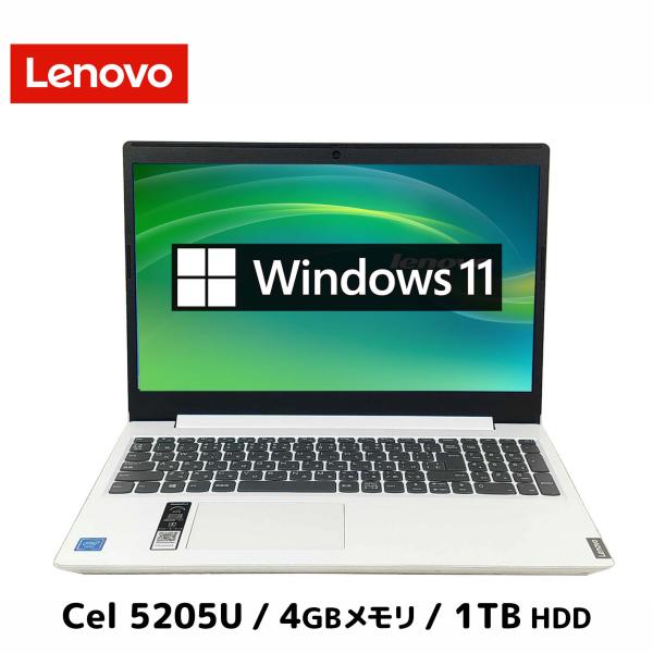 Ideapad Lenovo ideapad L3 15IML05(81Y3) / Celeron 5205U 4GBメモリ