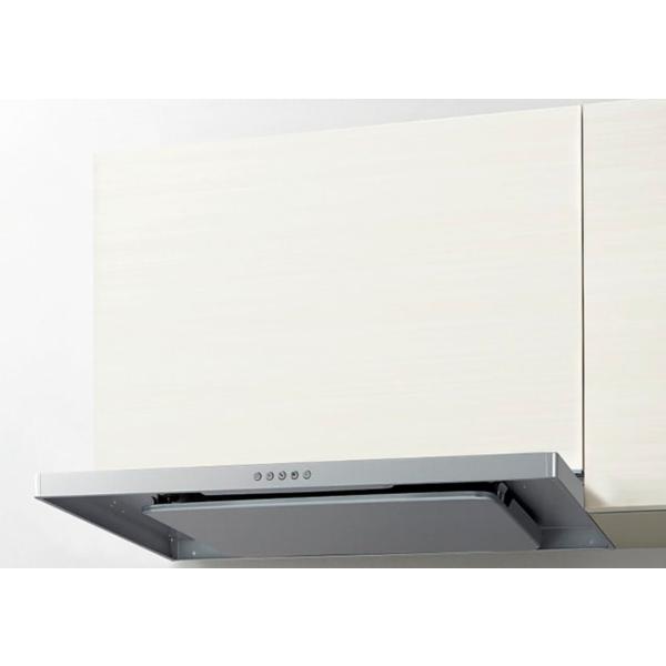 レンジフード 富士工業製（LIXIL）ASR-734K(R/L) 間口75cm ブラック 壁