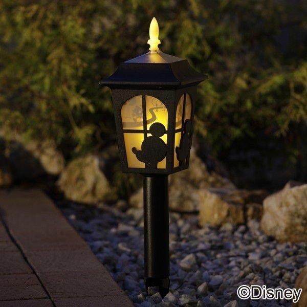 Disney（ディズニー） ソーラーライト ガーデンライト シルエット