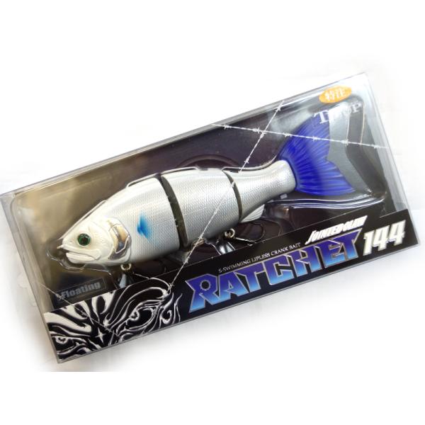 GAN CRAFT（ガンクラフト） ラチェット144 #M-08 白牙 : Japan Bass
