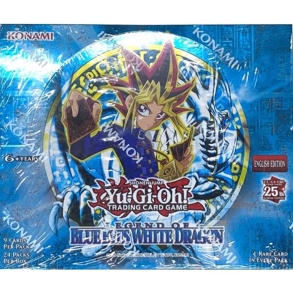 遊戯王 25TH ANNIVERSARY LEGEND OF BLUE EYES WHITE DRAGON BOOSTER