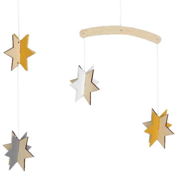 □在庫限り・入荷なし□ モビール ほし 木製 北欧 nico kids 赤ちゃん