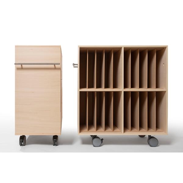 レコード収納ラック 収納棚 キャスター付き収納 キャスターつきラック