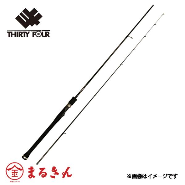 THIRTY FOUR 34 GUIDEPOST EMR-64 スピニングロッド アジング ボート