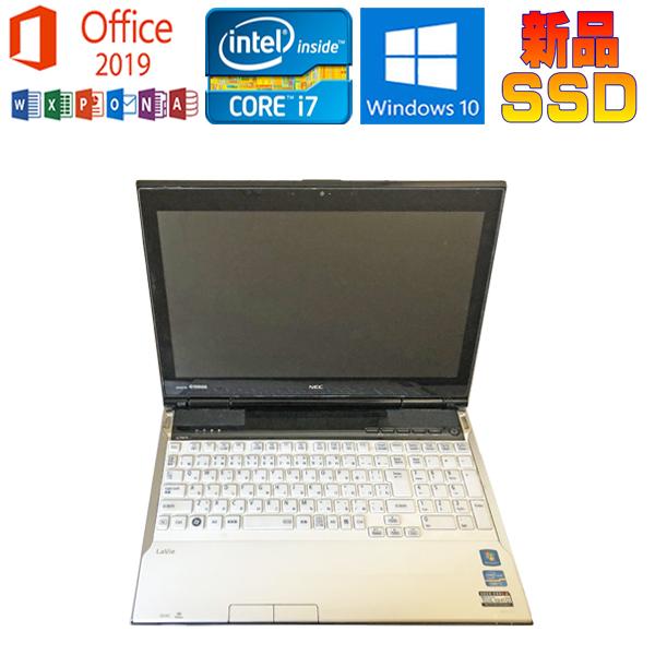 LaVie L 中古パソコン NEC PC-LL750HS6W Microsoft Office 2019 Core