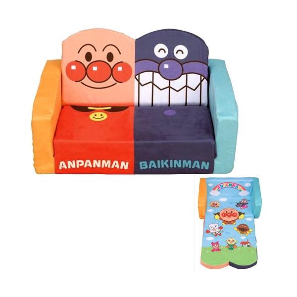 アンパンマン やわらかキッズソファーベッド 438242 ［4979750792878