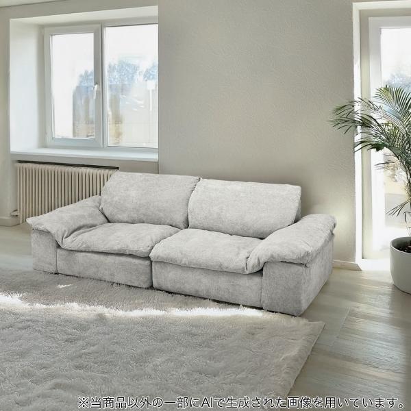 ニトリ（NITORI） 3人掛け布張りソファ(XL15 GY) : ニトリ Yahoo!店