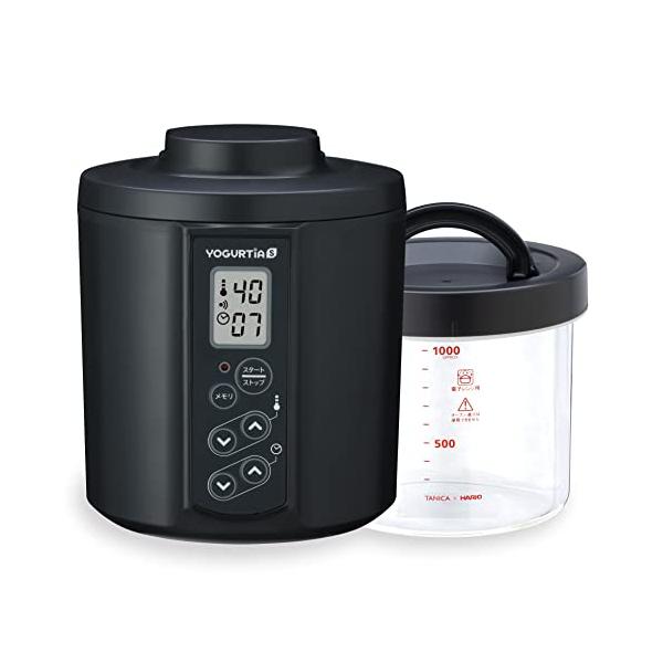 2023年最新TANICA 新型 ヨーグルティアS ガラス容器セット 温度調節