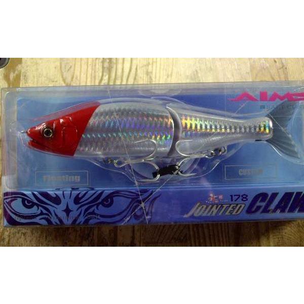 鮎邪 GAN CRAFT ジョインテッドクロー178F レッドヘッド : CURIOSITY