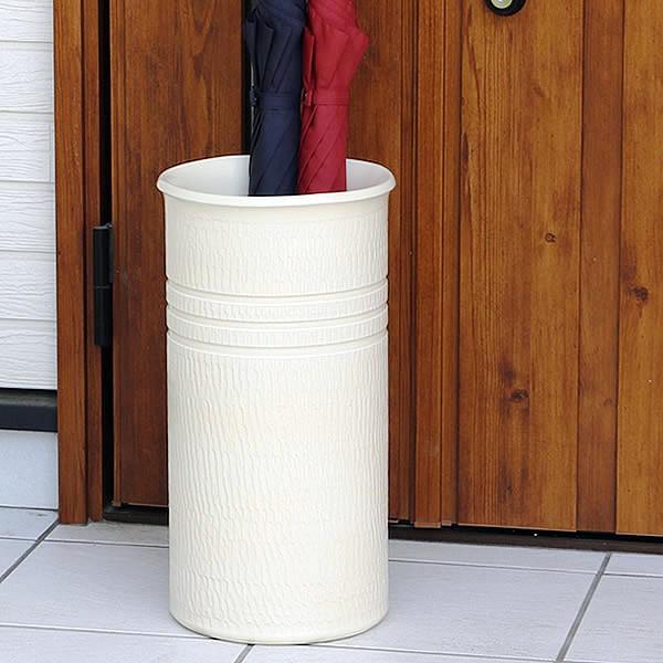 傘立て 陶器 おしゃれ 信楽焼 かさたて 和風 傘入れ モダン 白 玄関