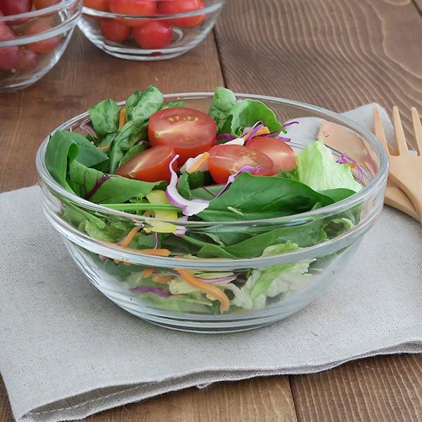 スタックできるボウル ガラス製 ロッシュスタックボール140L G680074