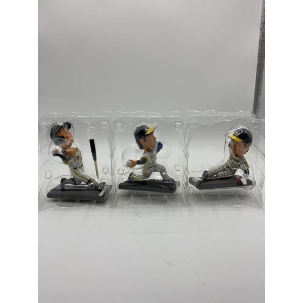 阪神タイガース/ボブルヘッド/三個セット/フィギュア/ : セカンド