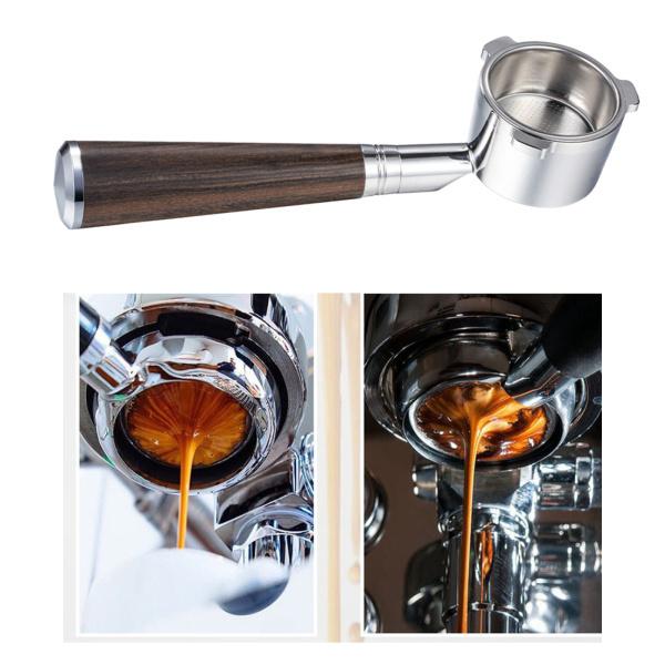 デロンギD用51mmコーヒーボトムレスポルタフィルターフィルター