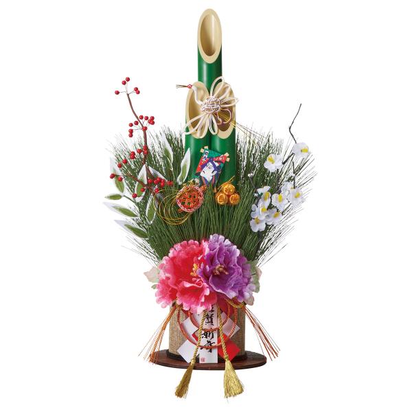 ストア・エキスプレス 門松 正月飾り 造花 門松作り_牡丹竹門松 高さ