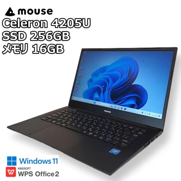 MousePro 【中古ノート】mouse MPro-NB200 / ノートパソコン Celeron