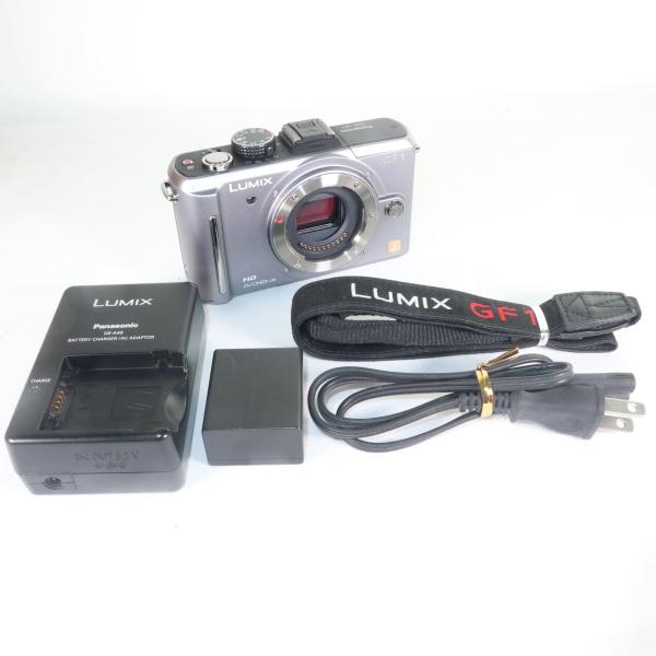 Panasonic LUMIX DMC-GF1 ボディ ブレードシルバー ミラーレス k735