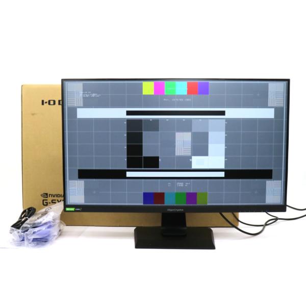 モニター【良品】IO DATA GigaCrysta LCD-GCQ321HXDB 31.5インチ非光沢