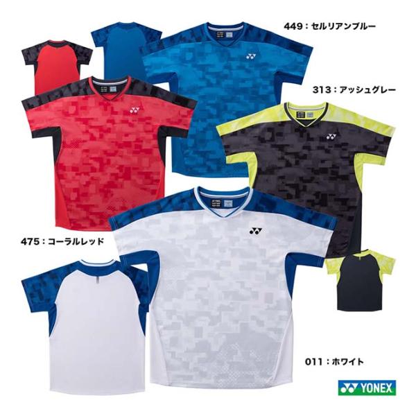YONEX（ヨネックス） バドミントンウェア メンズ ゲームシャツ