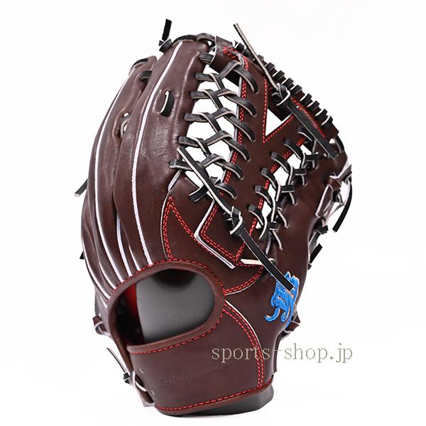 あすつく 和牛JB 硬式用 JB-009 外野手用 ブラウン ブラック紐 横浜