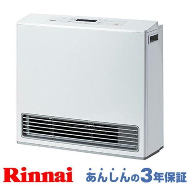 リンナイ（Rinnai） RC-U5801E-13A ホワイト ガスファンヒーター 都市