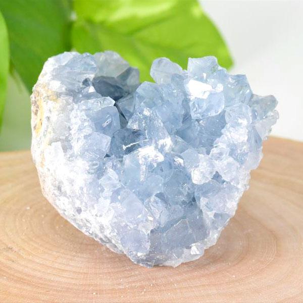 セレスタイト 天青石 クラスター (約227.2g) 原石 マダガスカル産 群晶