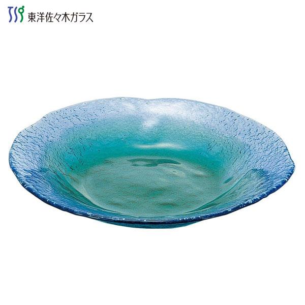 東洋佐々木ガラス 大皿 珊瑚の海 WA3309 / 日本製 1枚 食器 お皿