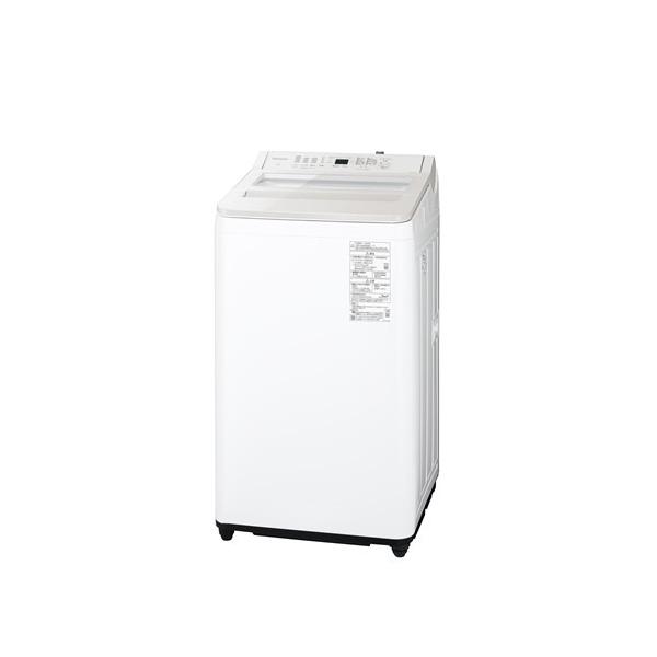 パナソニック 全自動洗濯機 洗濯：8.0kg 簡易乾燥 幅56.4cm スゴ落ち泡