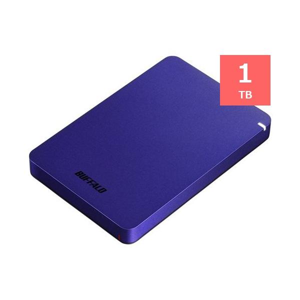 BUFFALO（バッファロー） BUFFALO HD-PGF1.0U3-BLA ポータブル外付け