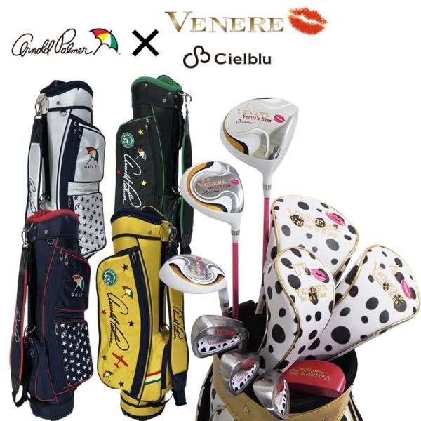 M・U SPORTS ヴェネレ×シェルブル レディース ゴルフセット クラブ7本+