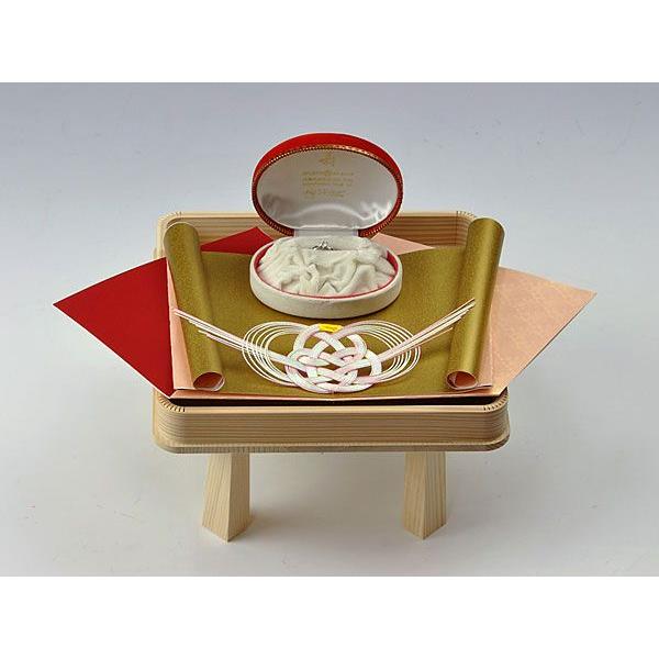 指輪・記念品用飾り台(白木台足付) : 結納屋さん - 通販 - Yahoo