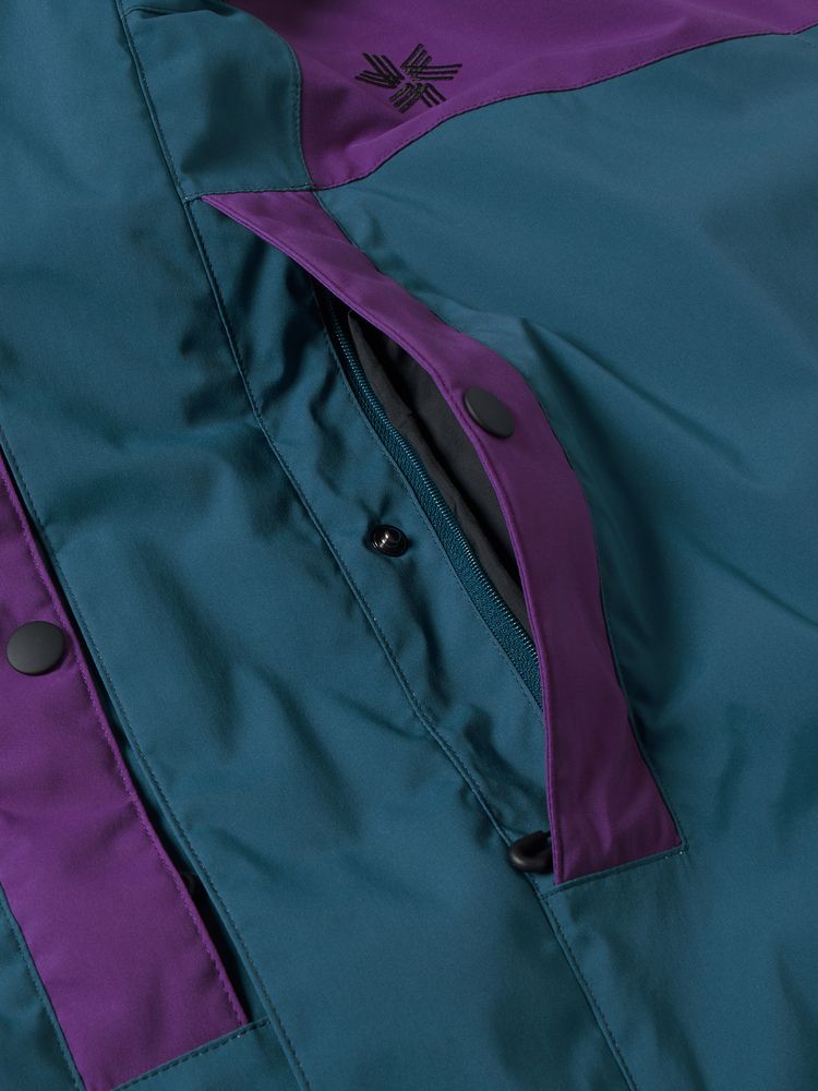 公式・アウトレット】2トーン カラー ワーク ポケット ジャケット