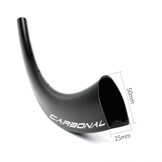 カスタム非対称 50mm ディープスーパーライトディスクロードバイク