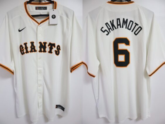 2024-2026 Tokyo Yomiuri Giants Replica Jersey Home Sakamoto #6