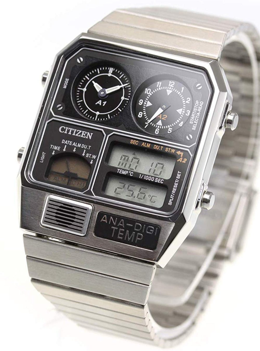 JG2101-78E] CITIZEN RECORD LABEL ANA-DIGI TEMP REPRODUCTION MODEL