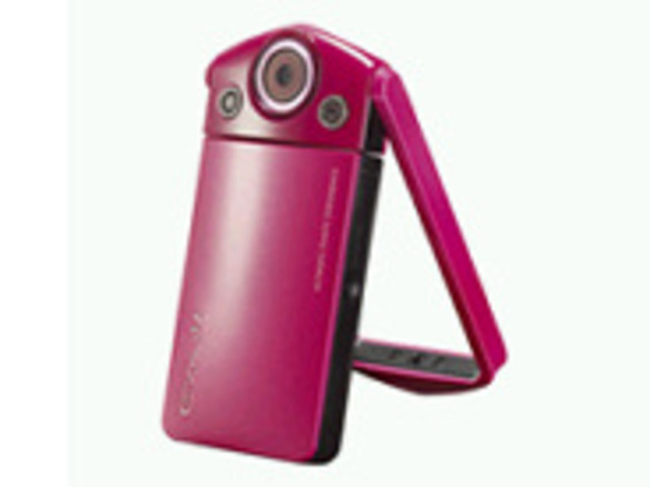 カシオ、女性ターゲットの“自分撮り”カメラ「EX-TR350」上海で発表