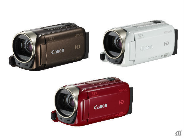 キヤノン、Wi-Fi内蔵で外出先からのライブ視聴もできるビデオカメラ