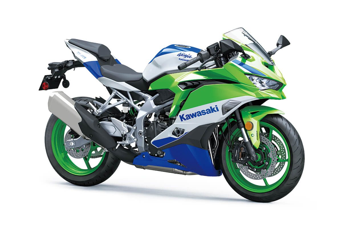 Kawasaki Ninja's 40th anniversary colors are awesomely retro